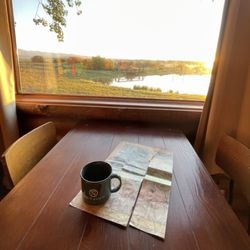 Bar N Ranch - View from our cabin table!