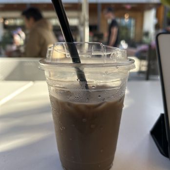 Reborn Coffee - Hojicha Honey Latte - Coffee & Tea Near Me - Manhattan Beach, California