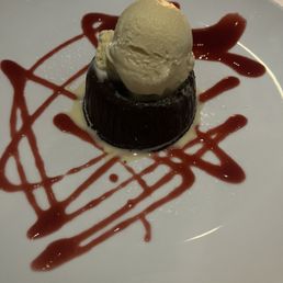 Warm Chocolate cake
