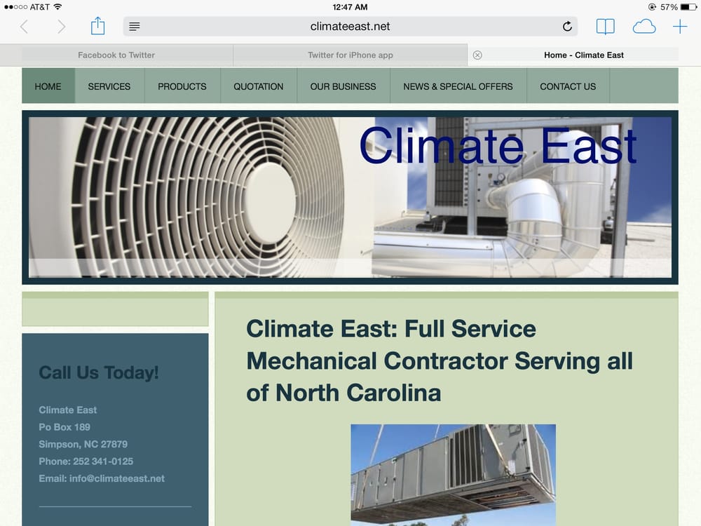 Slide of Climate East