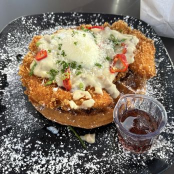 Bluberry Social - Chicken and waffles - Breakfast & Brunch Near Me - Irvine, California