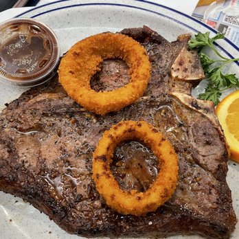 Silver Moon Diner - Porterhouse steak cooked to perfection! - Diners Near Me - Middle River, Maryland