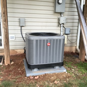 Tyson's Heating & Air Conditioning - New Rheem 16 seer AC unit. - Heating & Air Conditioning/HVAC Near Me - Leesburg, Virginia Tyson's Heating & Air Conditioning - New Rheem 16 seer AC unit. - Heating & Air Conditioning/HVAC Near Me - Leesburg, Virginia
