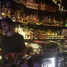 The back bar
