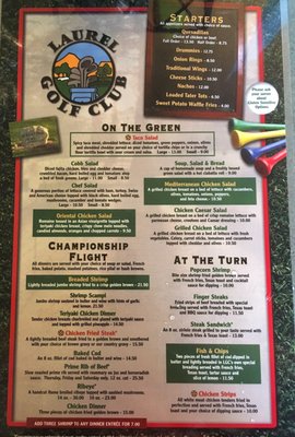 Menu photo 3 Laurel Golf Club Laurel, MT Menu photo 3 Laurel Golf Club Laurel, MT