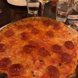 Woozza - Pepperoni with dairy free mozzarella Yummy!