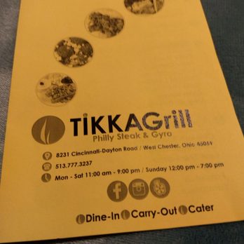Tikka Grill - Take out menu - Mediterranean Near Me - West Chester, Ohio Tikka Grill - Take out menu - Mediterranean Near Me - West Chester, Ohio