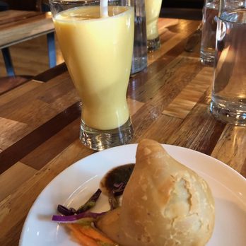 Nirmal's - Mango lassi and samosa - Indian Near Me - Seattle, Washington Nirmal's - Mango lassi and samosa - Indian Near Me - Seattle, Washington