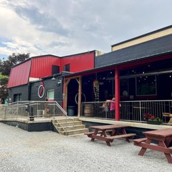 Helltown Brewing - Outside of the taproom and only a portion of the outdoor seating available.