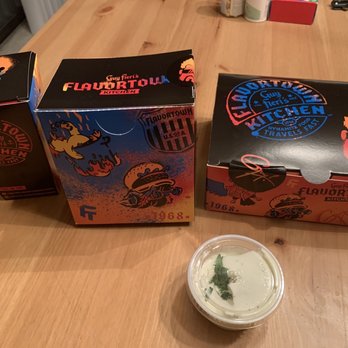 Guy Fieri's Flavortown Kitchen - Packaging - Food Delivery Services Near Me Guy Fieri's Flavortown Kitchen - Packaging - Food Delivery Services Near Me