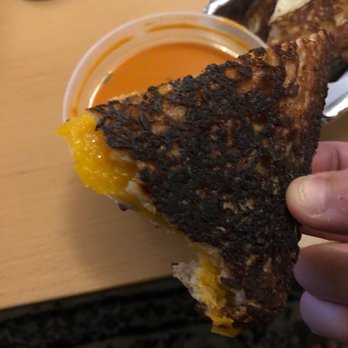 The Wheelhouse - Burnt Vermont Cheddar Grilled Cheese... :/ - New American Near Me - Brooklyn, New York The Wheelhouse - Burnt Vermont Cheddar Grilled Cheese... :/ - New American Near Me - Brooklyn, New York