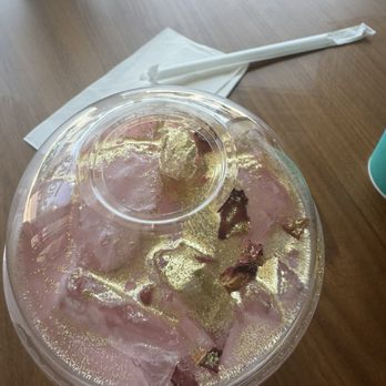 S3 Coffee Bar - Rose gold flakes, rose petals, and gold glitter dust! - Coffee & Tea Near Me - Escondido, California S3 Coffee Bar - Rose gold flakes, rose petals, and gold glitter dust! - Coffee & Tea Near Me - Escondido, California