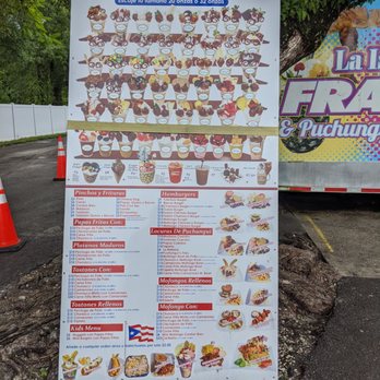 La Isla Del Frappe - Full menu! So many options. - Food Trucks Near Me - Orlando, Florida La Isla Del Frappe - Full menu! So many options. - Food Trucks Near Me - Orlando, Florida