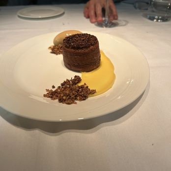 Elisa - Chocolate lava cake with salted caramel ice cream - Steakhouses Near Me - Vancouver, British Columbia