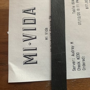 Mi Vida - Server - Audrey (great!) - Mexican Near Me - Washington, DC, District of Columbia