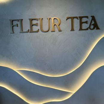 Fleur Tea - Wall signage - Bubble Tea Near Me - San Jose, California