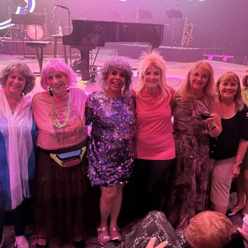 Celebrity Cruises - Getting ready for Elton John in our 80s glam. - Steakhouses Near Me - Miami, Florida