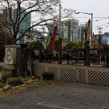 Basil's Restaurant & Tapas Bar - Outside Patio - Mediterranean Near Me - Atlanta, Georgia