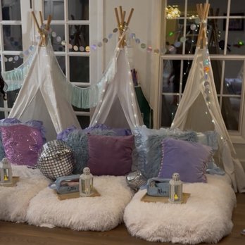 Sleepy Teepee party - Party & Event Planning Near Me