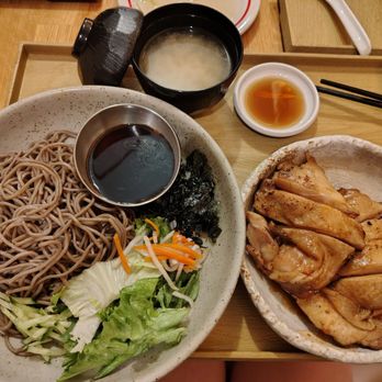 The Hungry Tiger - Chicken with soba noodles - Japanese Near Me - Burnaby, British Columbia