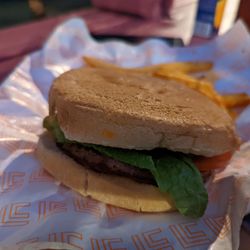 Black Dog - My wife actually really enjoyed this burger (right side up)