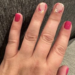 Peony Nails & Spa - Pretty floral accent nails!!!
