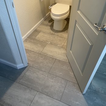 GDL Flooring - Master bath water closet (Winter River) - Flooring Near Me
