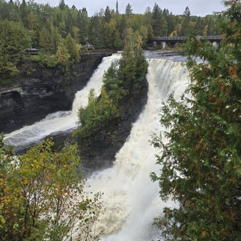 Kakabeka Falls Provincial Park - Platform 1 view, 2min boardwalk w/stairs - Parks Near Me - Kakabeka Falls, Ontario