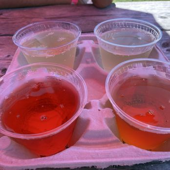 Cider Hill Farm - Hard cider flight - Pick Your Own Farms Near Me - Amesbury, Massachusetts Cider Hill Farm - Hard cider flight - Pick Your Own Farms Near Me - Amesbury, Massachusetts