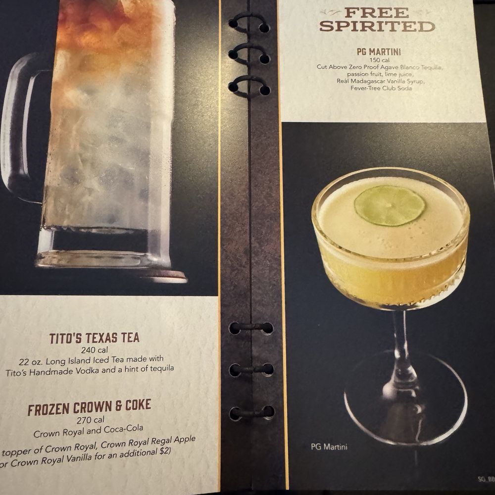 Saltgrass Steak House - Drink menu - Steakhouses Near Me - Orlando, Florida Saltgrass Steak House - Drink menu - Steakhouses Near Me - Orlando, Florida