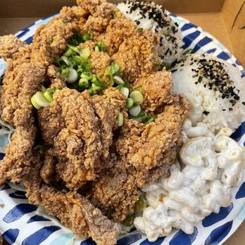 Diamond Head General Store - Fried Mochiko Chicken plate - Hawaiian Near Me - San Bruno, California