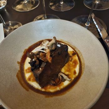 The Noortwyck - Grilled Short Rib, creamy polenta and wild mushrooms - New American Near Me - New York, New York The Noortwyck - Grilled Short Rib, creamy polenta and wild mushrooms - New American Near Me - New York, New York