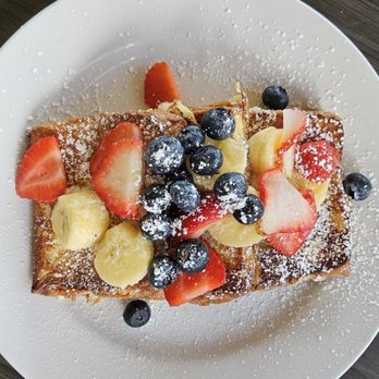 Sweet E's Cafe - Stuffed Frech toast with all the fruit. Worth it! - Cafes Near Me - Honolulu, Hawaii Sweet E's Cafe - Stuffed Frech toast with all the fruit. Worth it! - Cafes Near Me - Honolulu, Hawaii
