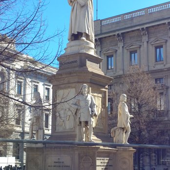 Piazza della Scala - Leonardo Da Vinci in Piazza della Scala, Milano IT - Landmarks & Historical Buildings Near Me - Milan, Michigan Piazza della Scala - Leonardo Da Vinci in Piazza della Scala, Milano IT - Landmarks & Historical Buildings Near Me - Milan, Michigan