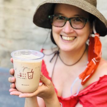 One More Charm - Yummy black tea latte. - Thai Near Me - Brooklyn, New York