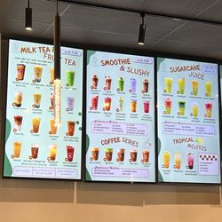 Natalie’s - Menu of drinks June 2025