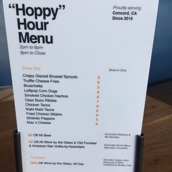 Eureka! - Might try happy hour next time. - American Near Me - Concord, California Eureka! - Might try happy hour next time. - American Near Me - Concord, California