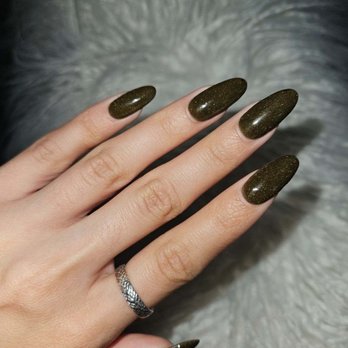 Hollywood Nails - dip manicure in color Dirty Martini - Nail Technicians Near Me - Fairfax, Virginia Hollywood Nails - dip manicure in color Dirty Martini - Nail Technicians Near Me - Fairfax, Virginia