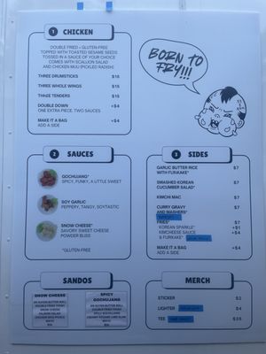 Menu photo 1 Frybaby Portland, OR