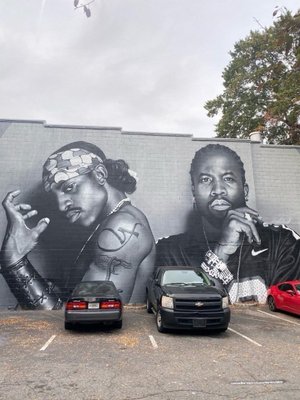 Outkast Mural by null