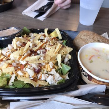 Zeats - Pick two: Loco Burrito salad with crab & corn chowder - Salad Near Me - Virginia Beach, Virginia Zeats - Pick two: Loco Burrito salad with crab & corn chowder - Salad Near Me - Virginia Beach, Virginia