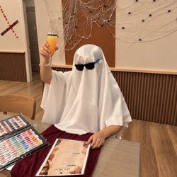 Pure Nails Spa - Even ghosts need a little pampering. A spooky little escape at Pure Nails Spa.