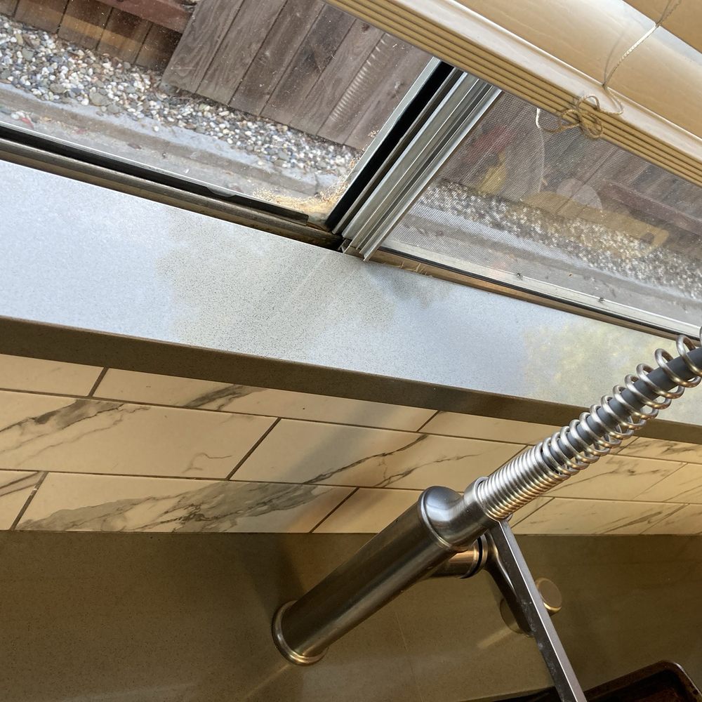 Old window needed replacement Old window needed replacement