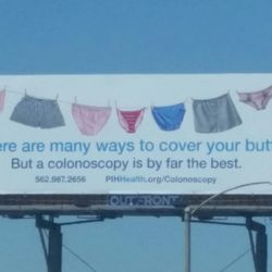 Presbyterian Intercommunity Hospital - Hey, they've got a sense of humor at least!!  Presbyterian Intercommunity Hospital, Whittier.