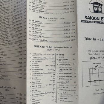 Saigon Eden - Menu 4/20/25 - Vietnamese Near Me - San Gabriel, California Saigon Eden - Menu 4/20/25 - Vietnamese Near Me - San Gabriel, California