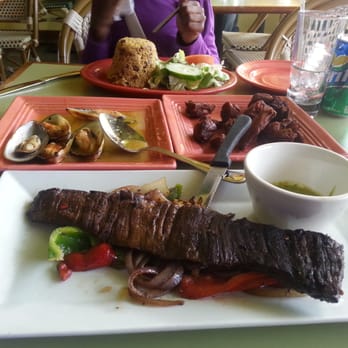 Merengue Restaurant - Steak,yellow rice muscles with garlic sauce"! - Latin American Near Me - Boston, Massachusetts Merengue Restaurant - Steak,yellow rice muscles with garlic sauce"! - Latin American Near Me - Boston, Massachusetts