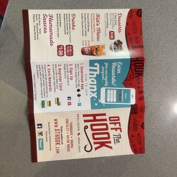 Off The Hook - Menu - Seafood Near Me - Baton Rouge, Louisiana