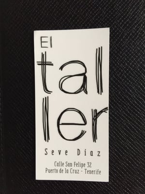 El Taller de Seve Diaz by null