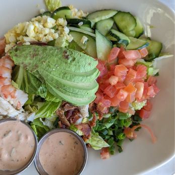 Parkers' Lighthouse - Seafood Cobb Salad - Seafood Near Me - Long Beach, California