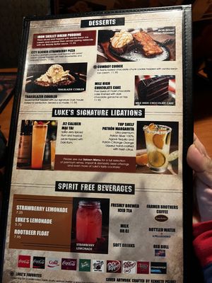 Menu photo 5 Cool Hand Luke's Riverbank, CA